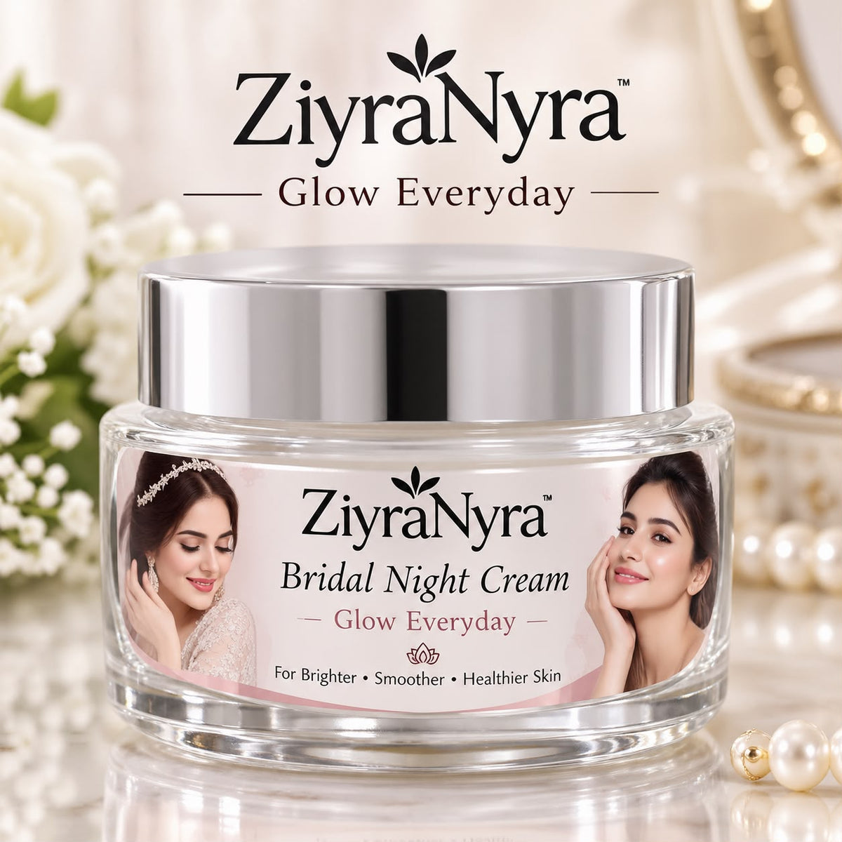 Ziyra &amp; Nyra Overnight Rose Repair Night Cream — 40g